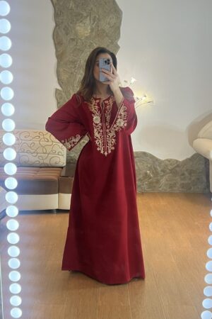 Robe Caftan Perle broder