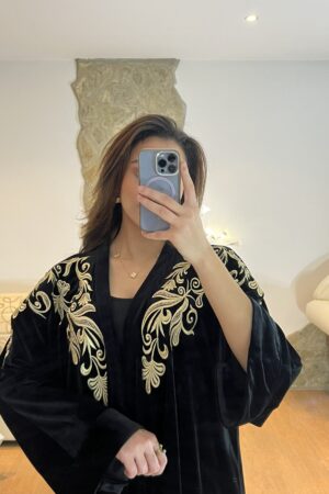 Abaya Velour Noir
